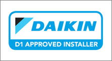 Daikin D1 Approved Installer - Click for Daikin Website